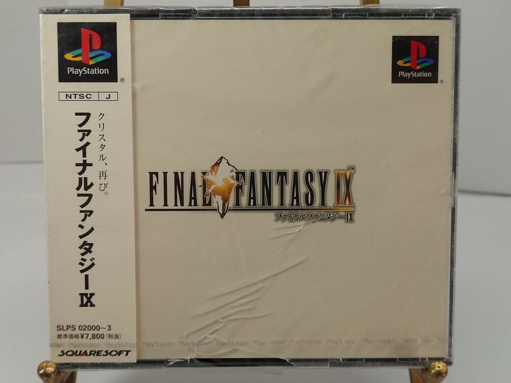 Final Fantasy IX PlayStation Japanese Game Sealed PS1 4 Discs vtg complete new